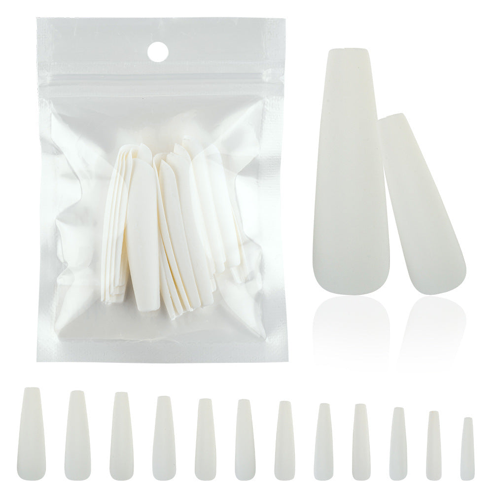 Wholesale Matte Extended Plastic Nail Stickers